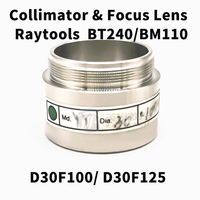 Lentille collimatrice de lentille de mise au point Laser à Quartz de haute qualité pour têtes de fibre RAYTOOLS BM109 BT240S BM109FC BM110 BM111FC BM114S BM115