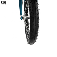 Sepeda Kota Gaya Cruiser Chopper Retro Vintage Rangka Baja Karbon Tinggi Roda Alloy 20 Inci Single Speed