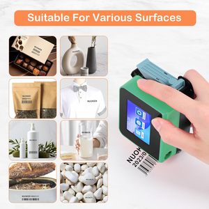 Impresora de Inyección de Tinta Portátil TIJ, Nueva, con Pantalla Táctil, Funciona con Batería, Compacta, Ligera, Marca Premium <span class=keywords><strong>Iut</strong></span>, para Imprimir Fechas y Logotipos - Product Image 2