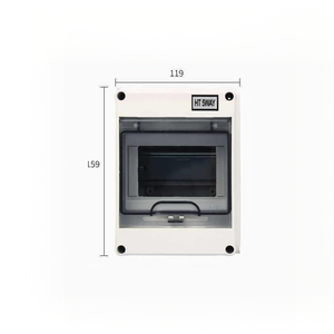 กล่องกระจายไฟฟ้าพลาสติก ABS กันน้ำสำหรับภายนอกอาคาร HT5 ระดับการป้องกัน IP65 กล่องหุ้มอุปกรณ์อิเล็กทรอนิกส์ - Product Image 3