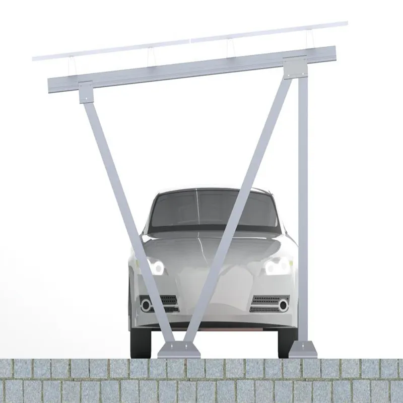 Sistema de carga Solar, estructura de montaje de pérgola, impermeable, de aluminio, novedad
