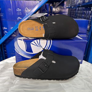 <span class=keywords><strong>Sandali</strong></span> Bohem OEM/DOM da Uomo Regolabili in Vera Pelle <span class=keywords><strong>con</strong></span> Suola in <span class=keywords><strong>Sughero</strong></span> e Particelle di Pelle Scamosciata, Ciabatte Monofibbia Milano - Product Image 5