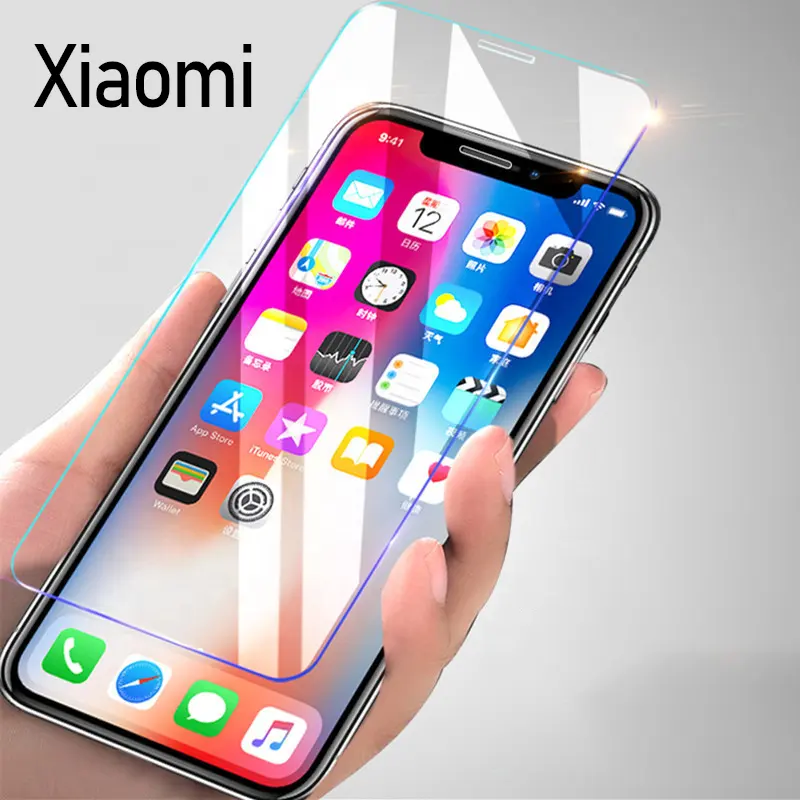 9H מלא כיסוי מזג זכוכית מסך מגן עבור Xiaomi 11 עבור redmi note7 עבור redmi הערה 12 עבור pocco f1 עבור redmi 9A