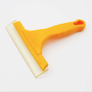 Raschietto per acqua giallo con manico corto e lungo, strumento per pellicole pubblicitarie Oxford per auto, raschietto per <span class=keywords><strong>vetro</strong></span>, raschietto per fughe, raschietto per tendini - Product Image 4