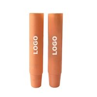 Tube Roll-on 10ml 20ml 30ml Tube Cosmétique Applicateur à Bille de 19mm Tube en Plastique Mat Sérum Huile Essentielle Parfum Logo Personnalisé