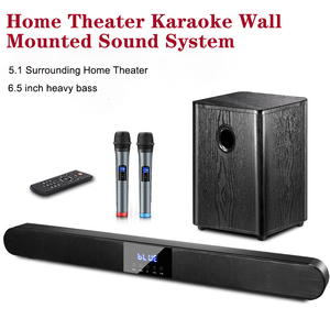 Caisson <span class=keywords><strong>de</strong></span> basses sans fil Bluetooth Assistant vocal Home <span class=keywords><strong>TV</strong></span> Système <span class=keywords><strong>de</strong></span> sonorisation <span class=keywords><strong>mural</strong></span> <span class=keywords><strong>Barre</strong></span> <span class=keywords><strong>de</strong></span> <span class=keywords><strong>son</strong></span> avec microphone - Product Image 6