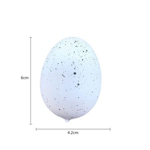 DAMAI Matte Pastel Speckled Foam Easter Eggs Mini Egg Decor for Spring Holiday Table Arrangement Easter Decoration - Product Image 5