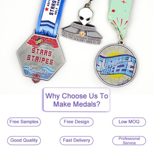 Cintas Personalizadas Económicas para Premios Deportivos, Placa de Premio para Maratón de la Liga de Campeones, Medallas de Metal con Diseño Personalizado - Product Image 3