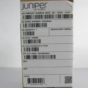 Mới Ban Đầu Cây Xù MIC3-3D-10XGE-SFPP/Cây Xù Router Mx960 Module & Thẻ/10-Gigabit <span class=keywords><strong>Ethernet</strong></span> Mic Với SFP + (10 Cổng) - Product Image 5