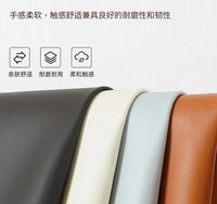 Fauteuil de réception moderne de luxe léger, canapé individuel en cuir style crème pour hôtel, salon, chambre, villa - Fauteuil paresseux de designer