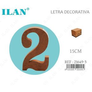 ILAN Lettera Decorativa 2 15Cm Per Decorazione Murale - Product Image 1