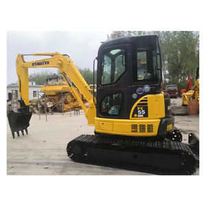Mini pelle d'occasion de haute qualité Komatsu PC55MR 5.5Ton japonais Komatsu 55Mini capacité Cummins pompe utilisée Digger vente - Product Image 3