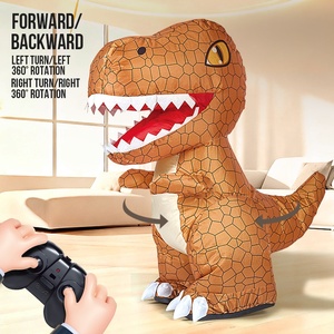 Jouet <span class=keywords><strong>dinosaure</strong></span> gonflable <span class=keywords><strong>télécommandé</strong></span> MILI, thème dessin animé MINI, télécommande 2,4 GHz, <span class=keywords><strong>dinosaure</strong></span> marchant <span class=keywords><strong>télécommandé</strong></span> pour enfants - Product Image 5