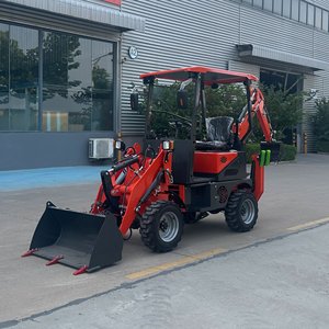 Livraison Gratuite – Nouvelle Excavatrice de 1,5 Tonne avec Moteur EPA, Machine de Terrassement sur Roues, Chargeuse-Pelleteuse Agricole - Product Image 3