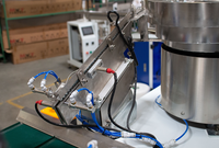 Machine d'emballage multifonctionnelle à deux bols vibrants automatiques avec visière visuelle