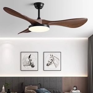 5 Abs Blades Energy Saving <b>Silent</b> Remote Control Modern Living Room Ceiling <b>Fan</b> with LED Light - Product Image 5