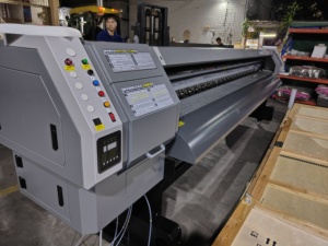 Haute vitesse 3.2M taille 512i/1024i têtes d'impression Profession publicité industrielle bannière cuir largeur Format imprimante Machine - Product Image 3