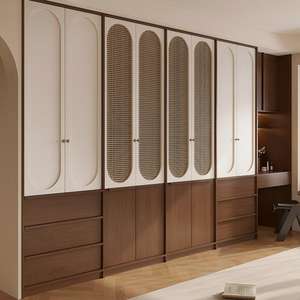 <span class=keywords><strong>Armadio</strong></span> Moderno in Legno per Camera da Letto con Ante a Battente - Design Durevole - Soluzione per Ottimizzazione Spazi e Stoccaggio in Soffitta - Product Image 6