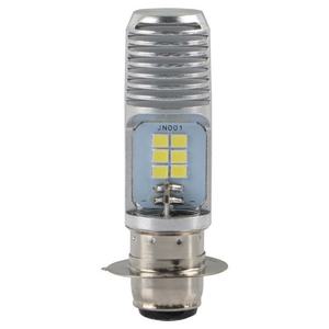 ไฟหน้ารถจักรยานยนต์ LED แบบ Single Claw P15D H6 H4 BA20D 2835 12SMD 6W ใช้ได้กับรถทั่วไป 12V หลอดไฟรถยนต์ - Product Image 3
