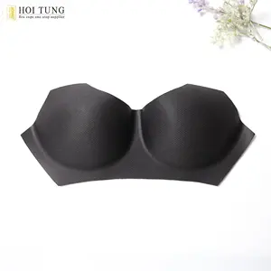 Roupa íntima esportiva feminina sutiã copo moldado confortável almofadas de sutiã de uma peça sutiã reutilizável elevador push up de uma peça