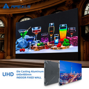 จอแสดงผลวิดีโอวอลล์ LED แบบติดตั้งภายในอาคาร Apexls ขนาด 640x480 มม. ความละเอียด 8K 4K SMD HD P1.2 P1.5 P1.8 P2 P2.5 สีสันสดใส บางเฉียบ รุ่น C Series C - Product Image 1