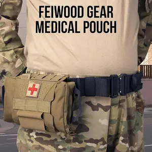 Tactical IFAK Pouch Medical Emergency Survival Bag Trauma First Aid Kit For Outdoor Travel Hiking