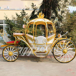 Carruaje Decorativo LED Eléctrico de Princesa Calabaza sin Caballos, Carroza Personalizada para Zoológico, Boda, Parque Temático, Desfile - Product Image 6