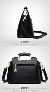 New Arrival Luxury Ladies Messenger Bag Custom Designer Fashion PU Leather <b>Shoulder</b> Handbags for Women - Product Image 4