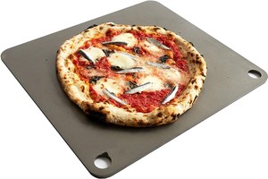 Dimensione su misura rettangolare piastra di cottura <span class=keywords><strong>per</strong></span> <span class=keywords><strong>Pizza</strong></span> in metallo acciaio accessorio forno <span class=keywords><strong>per</strong></span> uso domestico cucina - Product Image 3