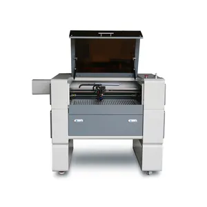 Mesin Ukiran Laser 4060 Selip Bambu Kristal Kaca Porselen Altar Anggur Kain Felt Cutting Mesin