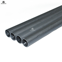 Accessoires d'équipement : Fabricant de tubes creux en fibre de carbone pour bras robotiques et composants de machines d'automatisation