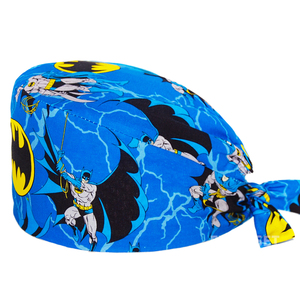 Cappello Chirurgico con Fascia Antisudore in Cotone 100% con Stampa Cartoon per Infermieri, Cliniche Dentali e Sale Operatorie Ospedaliere - Vendita all'Ingrosso - Product Image 3