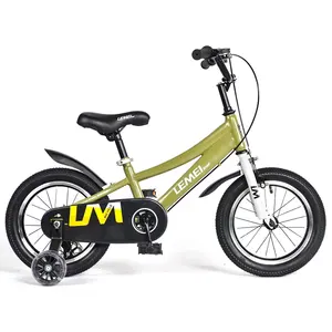 Roues d'entraînement personnalisées incluses vélo pour enfants achat en ligne cadre en acier au carbone 12 14 16 18 pouces vélo pour enfants