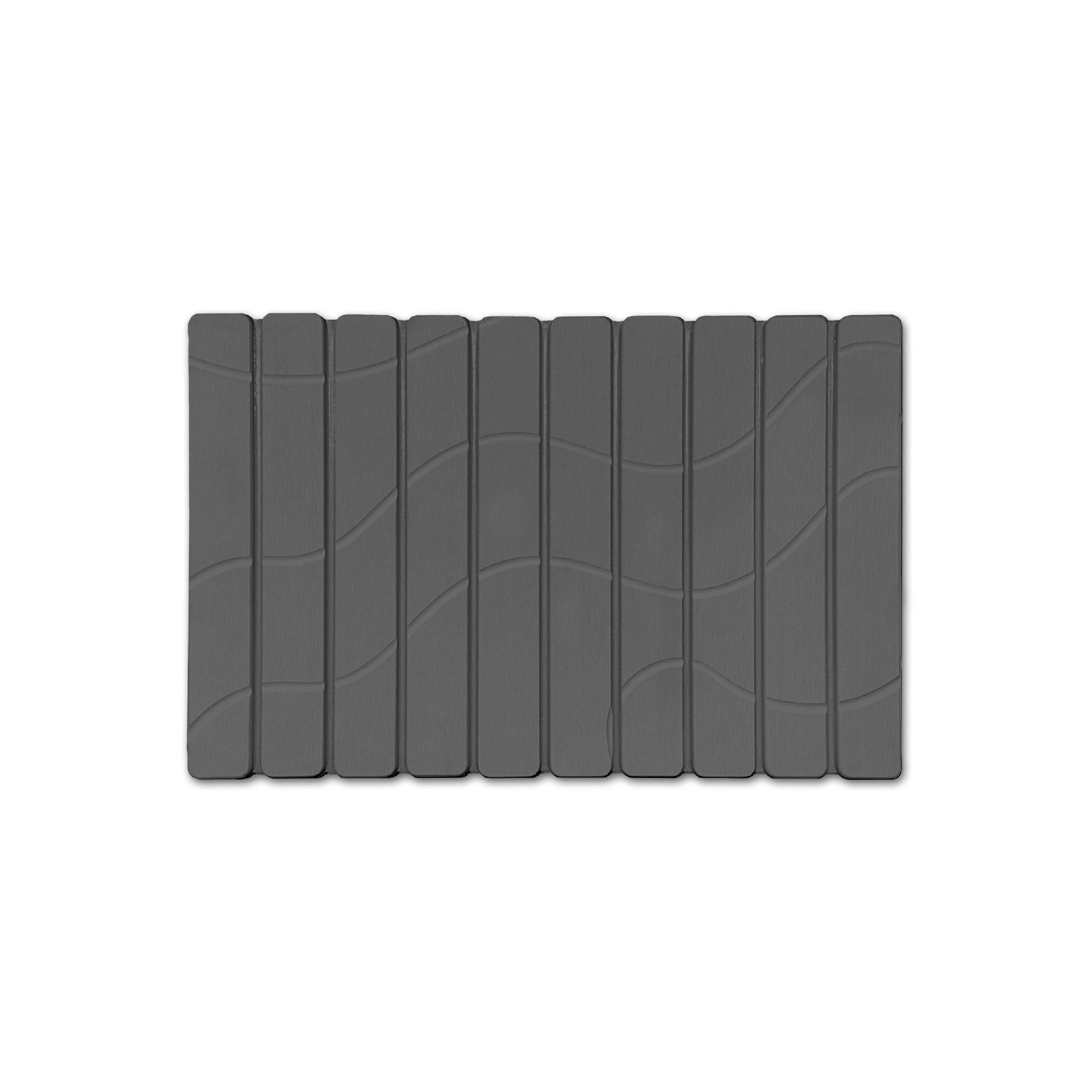 Flux de nuages ​​pliés - Gris moyen