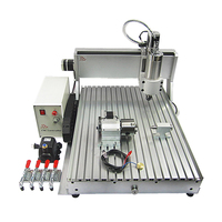Fraisage CNC travail du bois 6040Z-VFD 800W broche de refroidissement par eau CNC Port USB CNC Machine à bois machines de meubles