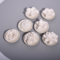 Fleur en céramique diffuseur d'huile essentielle gypse fleur décoration salon aromathérapie absorption d'huile essentielle