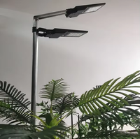 Lampe solaire de rue à économie d'énergie IP65, 3 CCT, lampe LED extérieure pour route avec boîtier en ABS et batterie LiFePO4 longue durée