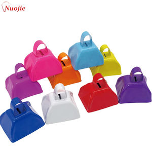 Oem Logo promozionale all'ingrosso 3 "campanacci stampati in metallo campana di mucca - Product Image 6