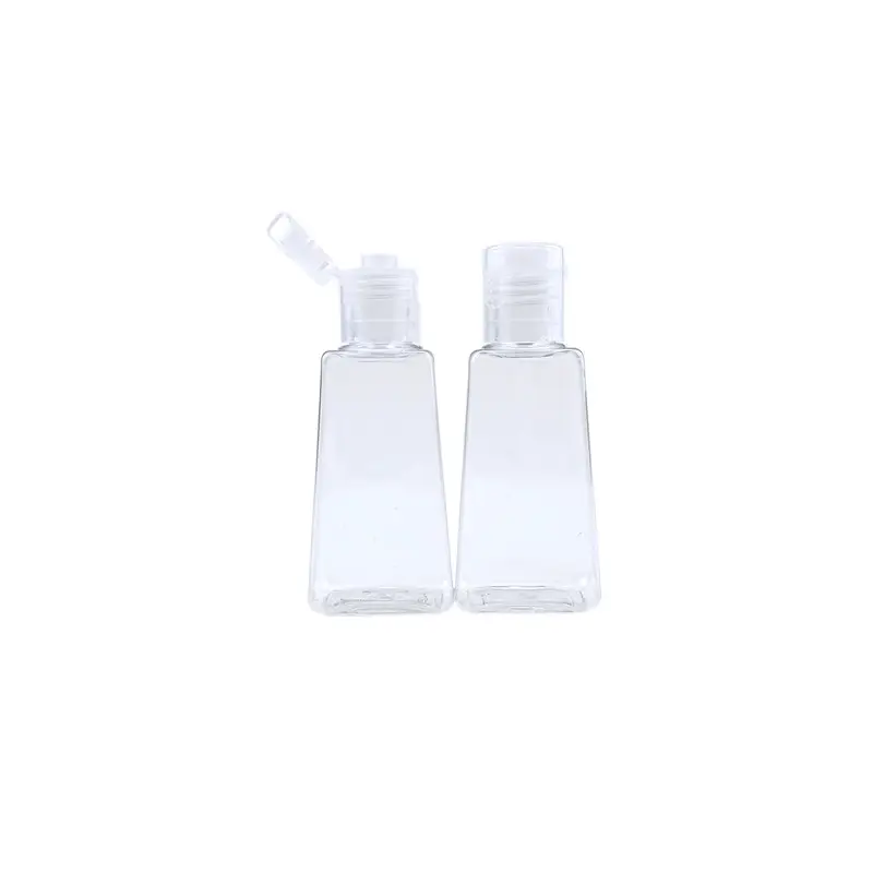 30Ml Draagbare Alcohol Transparante Handdesinfecterend Fles Plastic Handdesinfecterend Gel Huidverzorgingsverpakking Tonerfles Met Klapdeksel
