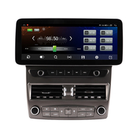 Autoradio Android 12,3 pouces avec CarPlay sans fil, démarrage rapide, Plug & Play, navigation GPS pour Lexus LS430 2004-2005