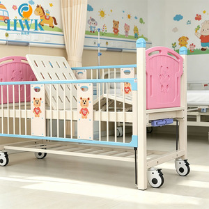 <span class=keywords><strong>Lit</strong></span> <span class=keywords><strong>d</strong></span>'hôpital pédiatrique réglable avec barrières de sécurité pour bébés et enfants, utilisé en clinique hospitalière et en soins à domicile pour la récupération médicale - Product Image 1
