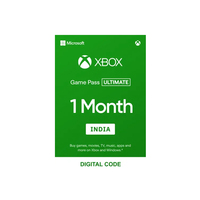 Carta da Gioco Digitale con Codice Xbox Game Pass Ultimate 1 Mese-12 Mesi-36 Mesi per Regione Globale/India come Carta Regalo