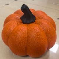 Citrouilles d'Halloween réalistes en céramique, ornements décoratifs de fête, accessoires de décoration d'automne et de récolte