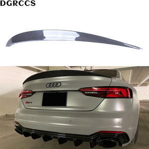 สปอยเลอร์หลังคาร์บอนไฟเบอร์ทรง Coupe 2 ประตู สำหรับ A5 S5 RS5 B9 ปี 2016-2024 ทำจากคาร์บอนไฟเบอร์ - Product Image 1