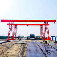 Grue portique monopoutre modèle MH de 10 tonnes avec palan électrique, fournie directement par l'usine