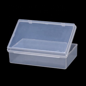 Recipiente de plástico duro con bisagras transparente Simple moldeado por inyección con cubierta - Product Image 4