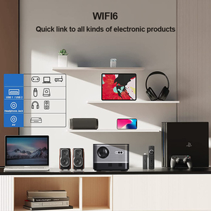 Rigal I20 1080p Cheap Home Theatre Portable Wifi Proyector Android <b>Projector</b> 4k Lcd Phone Wireless I20 Proyector Android I20 - Product Image 6