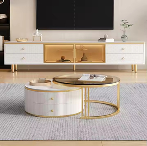 Luxury Italian Floor Mount <strong>Tv</strong> Stand Furniture Modern Living Room Cabinet Wooden <strong>Sideboard</strong> 4 Door <strong>Tv</strong> <strong>Unit</strong> Console Cabinet - Product Image 4