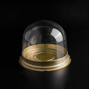 Khay Đựng Bánh Tròn Dùng Một Lần Khay Đựng Bánh Vòm Nhựa Tùy Chỉnh Màu Sắc - Product Image 1