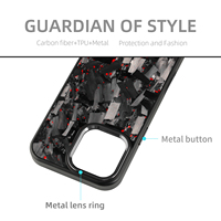 Coque en fibre de carbone pour iPhone 12/13/14/16 Pro Max 2025, magnétique, fine, antichoc, anti-jaunissement, antidérapante, protection intégrale